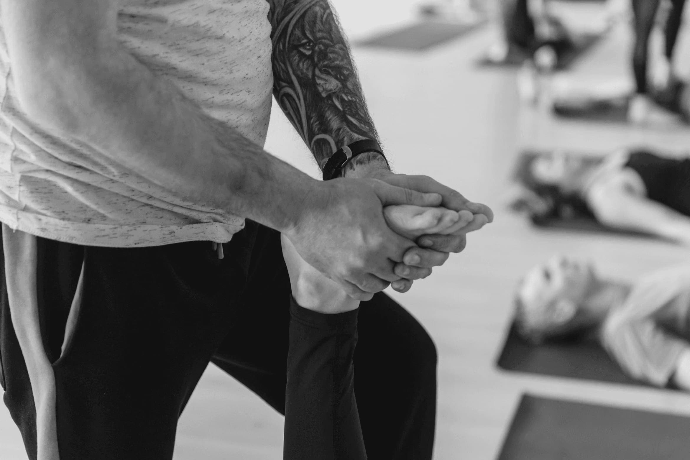 Sports massage therapy session at Phoenix Restorative Therapy in Kelowna
